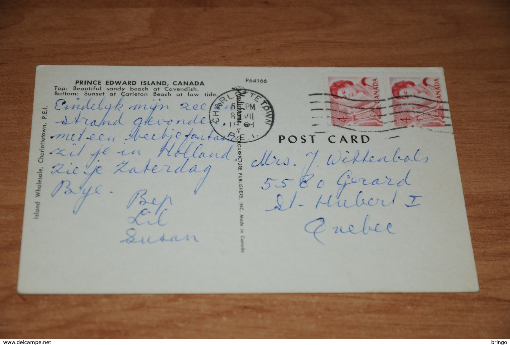 2934-          CANADA, PRINCE EDWARD ISLAND - Other & Unclassified