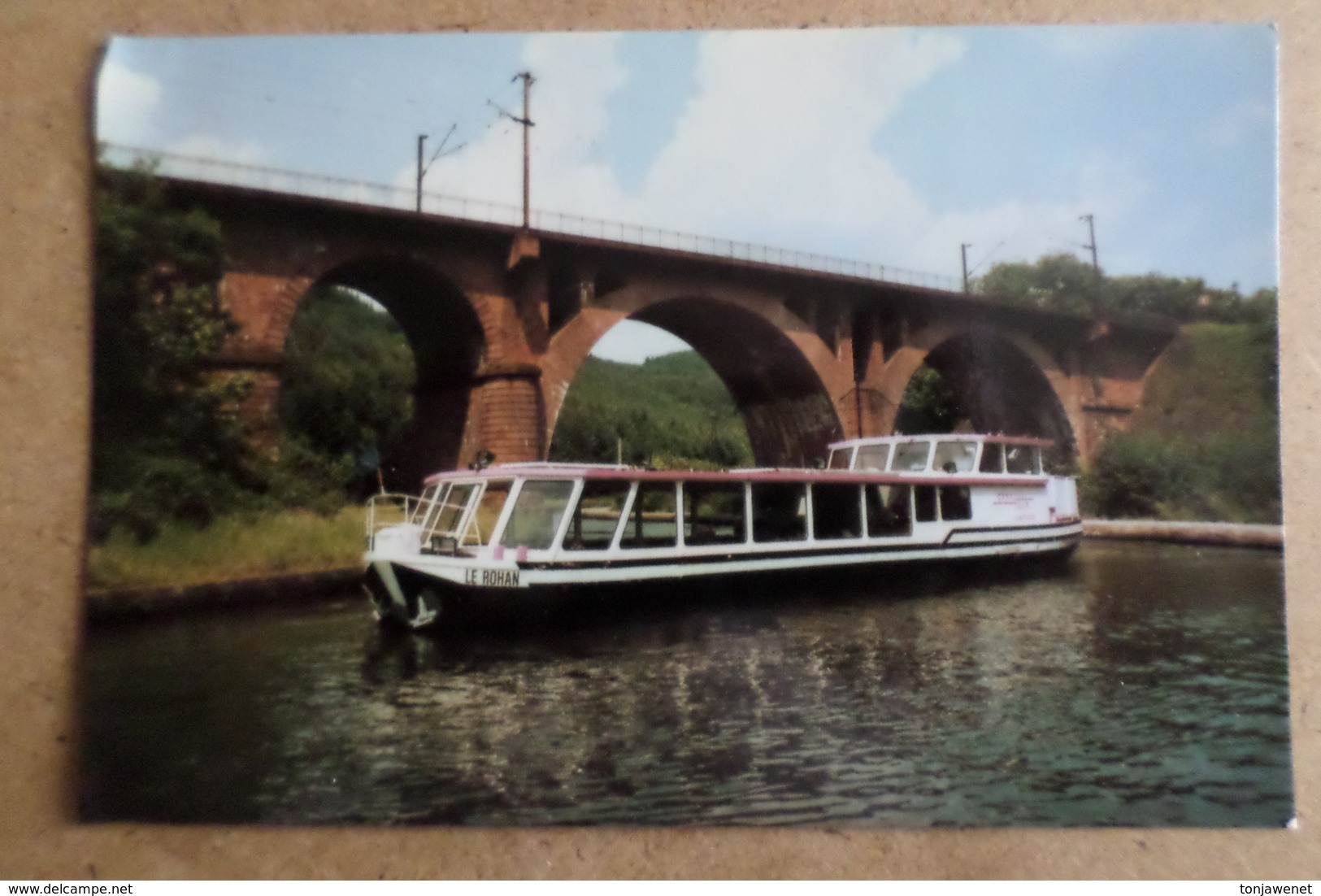 ARZVILLER - Bateau Restaurant " Le Rohan " - 3 Cartes ( 57 Moselle ) - Arzviller