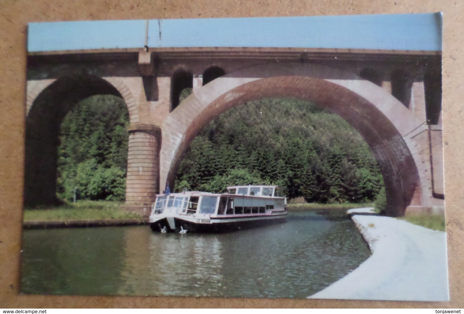 ARZVILLER - Bateau Restaurant " Le Rohan " - 3 Cartes ( 57 Moselle ) - Arzviller