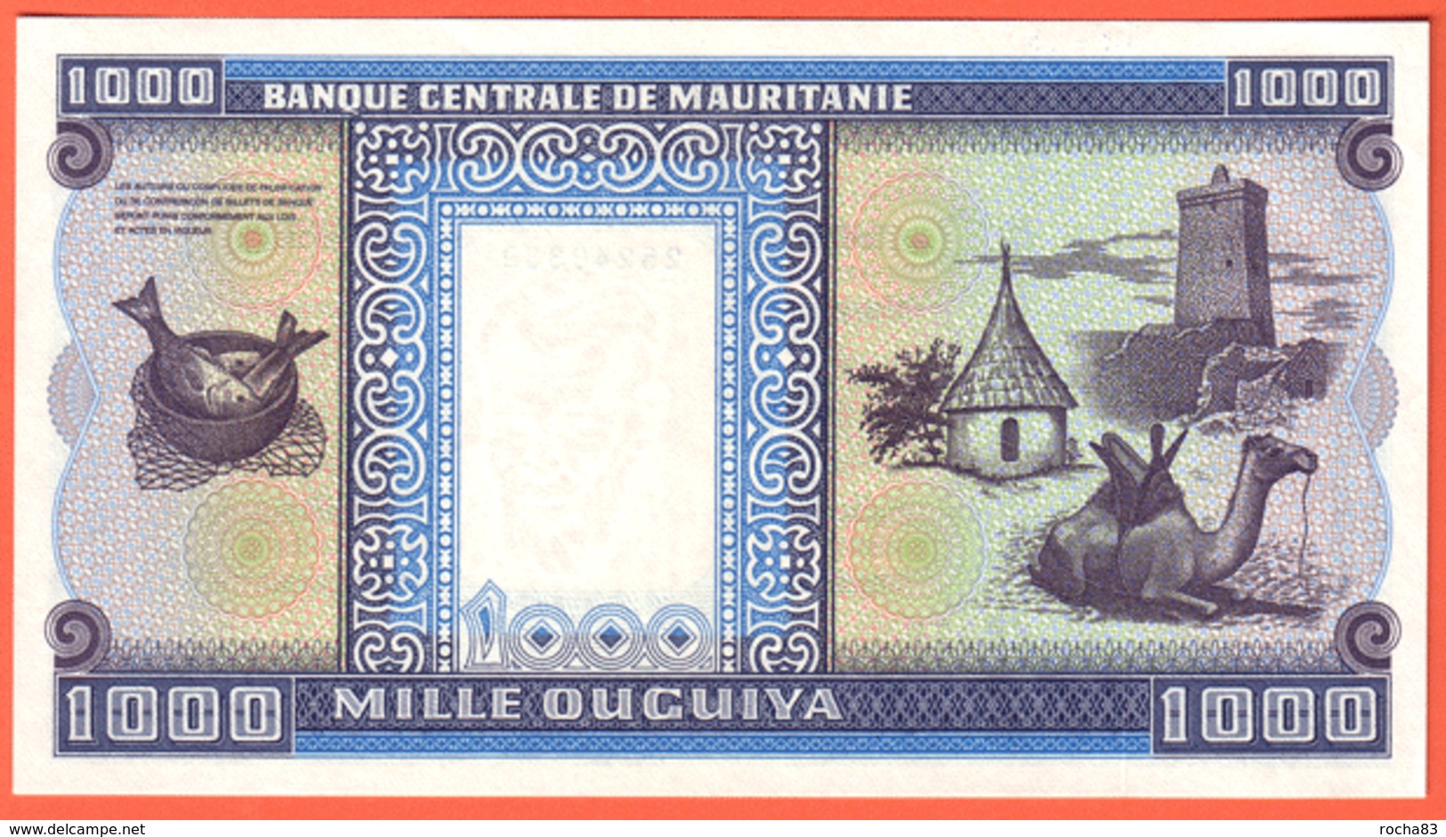 MAURITANIE - 1.000 Ouguiya Du 28 11 1985  Pick 7b - Mauritanie