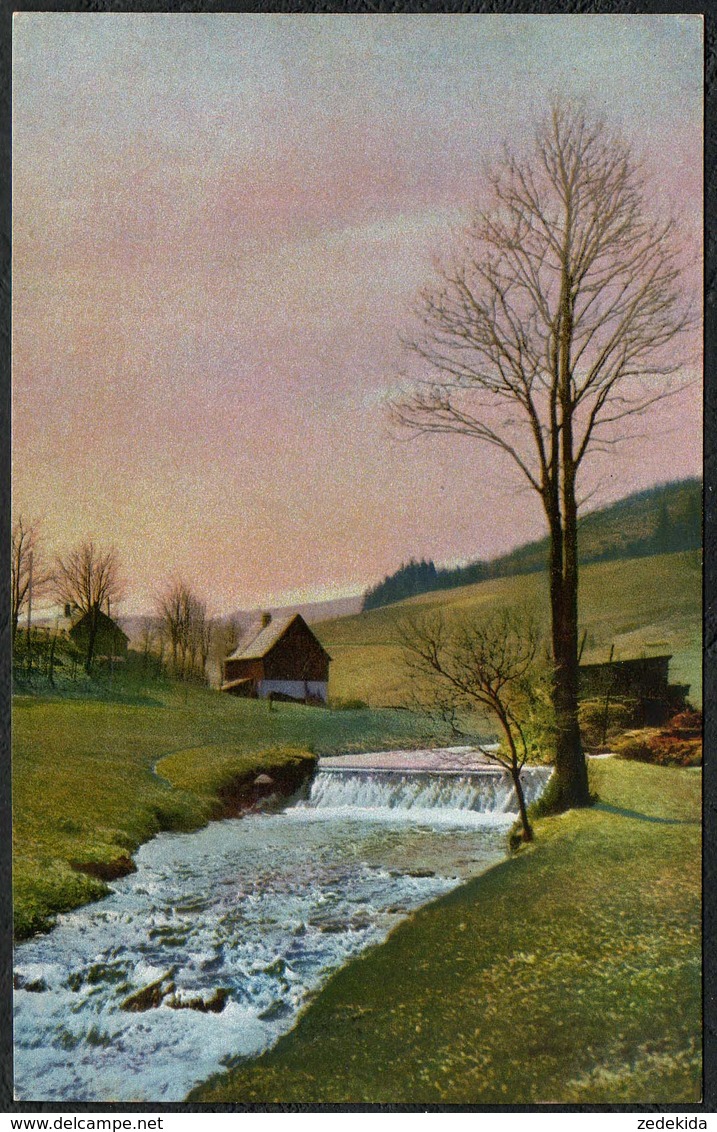 D4234 - Rehefeld - Photochromie - Zum Besten Sportheim Jägerhof Rehefeld - Motivkarte - Rehefeld