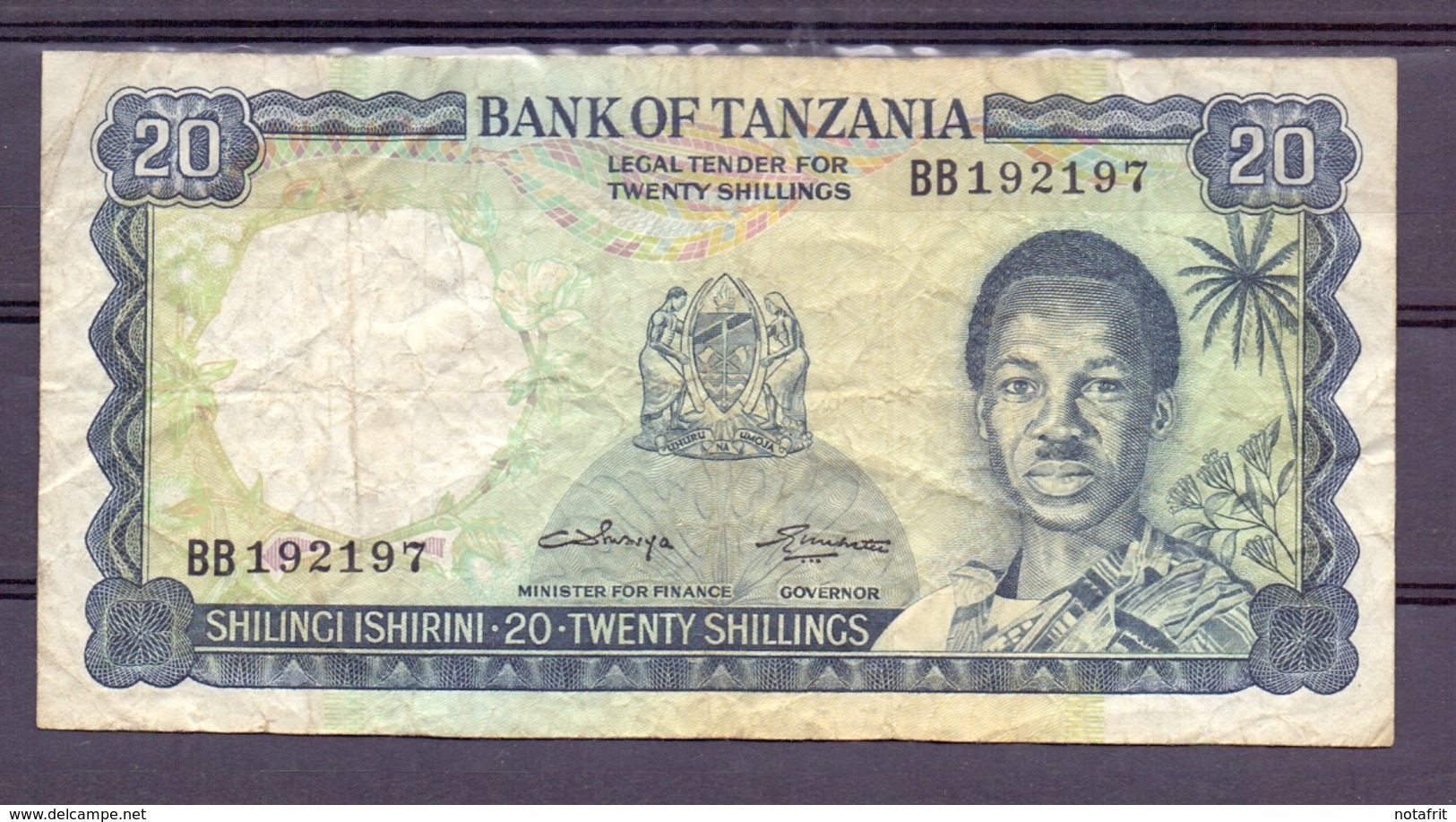 Tanzania 20  Shillings Fine - Autres - Afrique