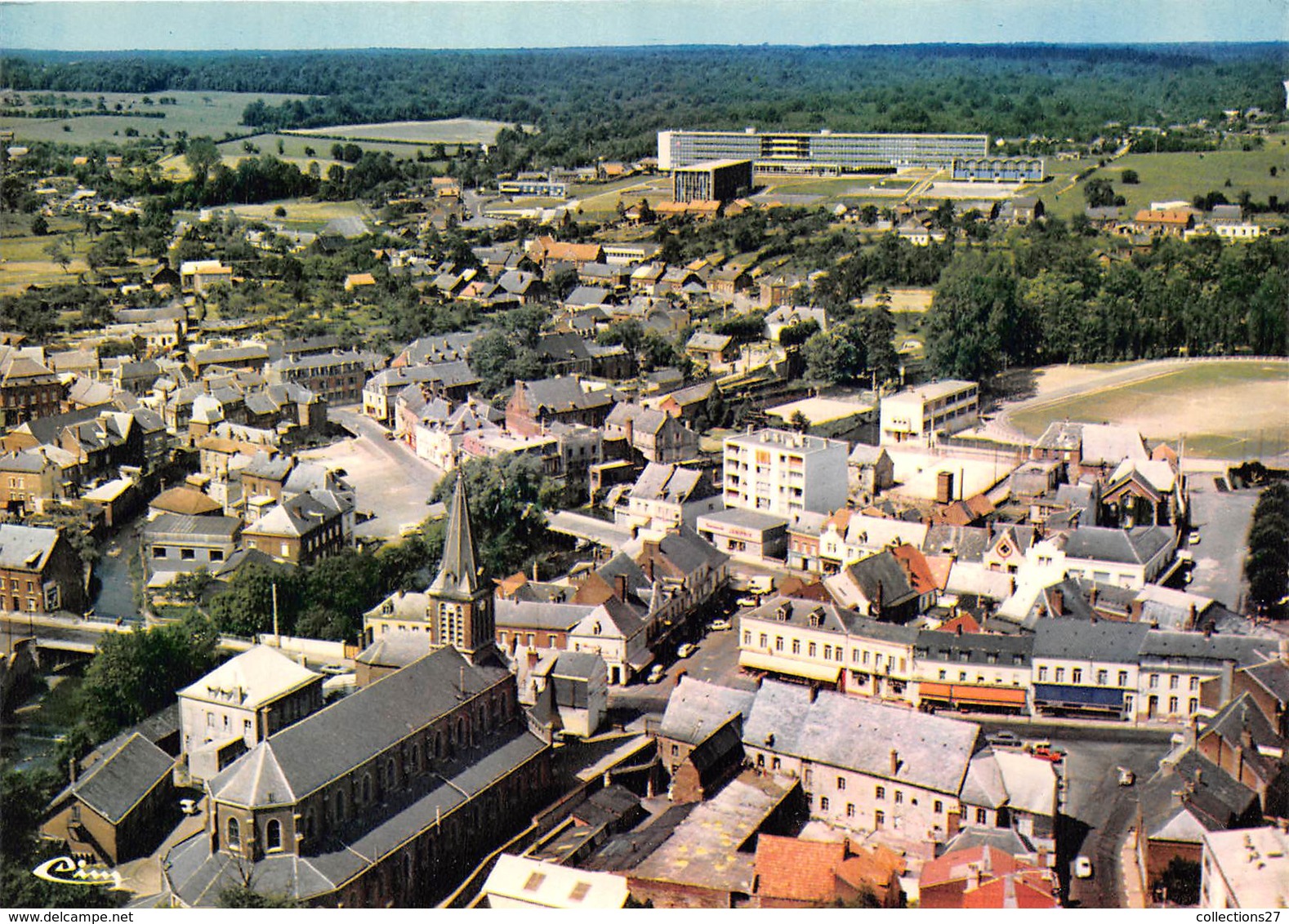 02-HIRSON- VUE AERIENNE - Hirson