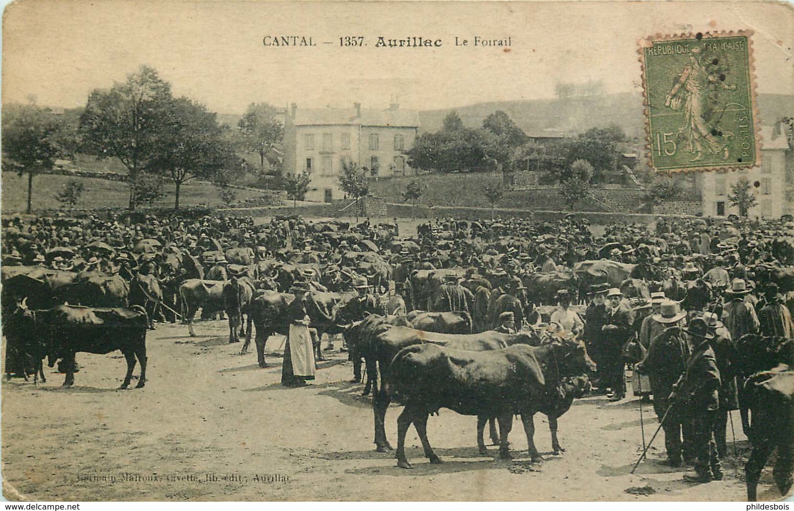 CANTAL  AURILLAC  Le Foirail - Aurillac