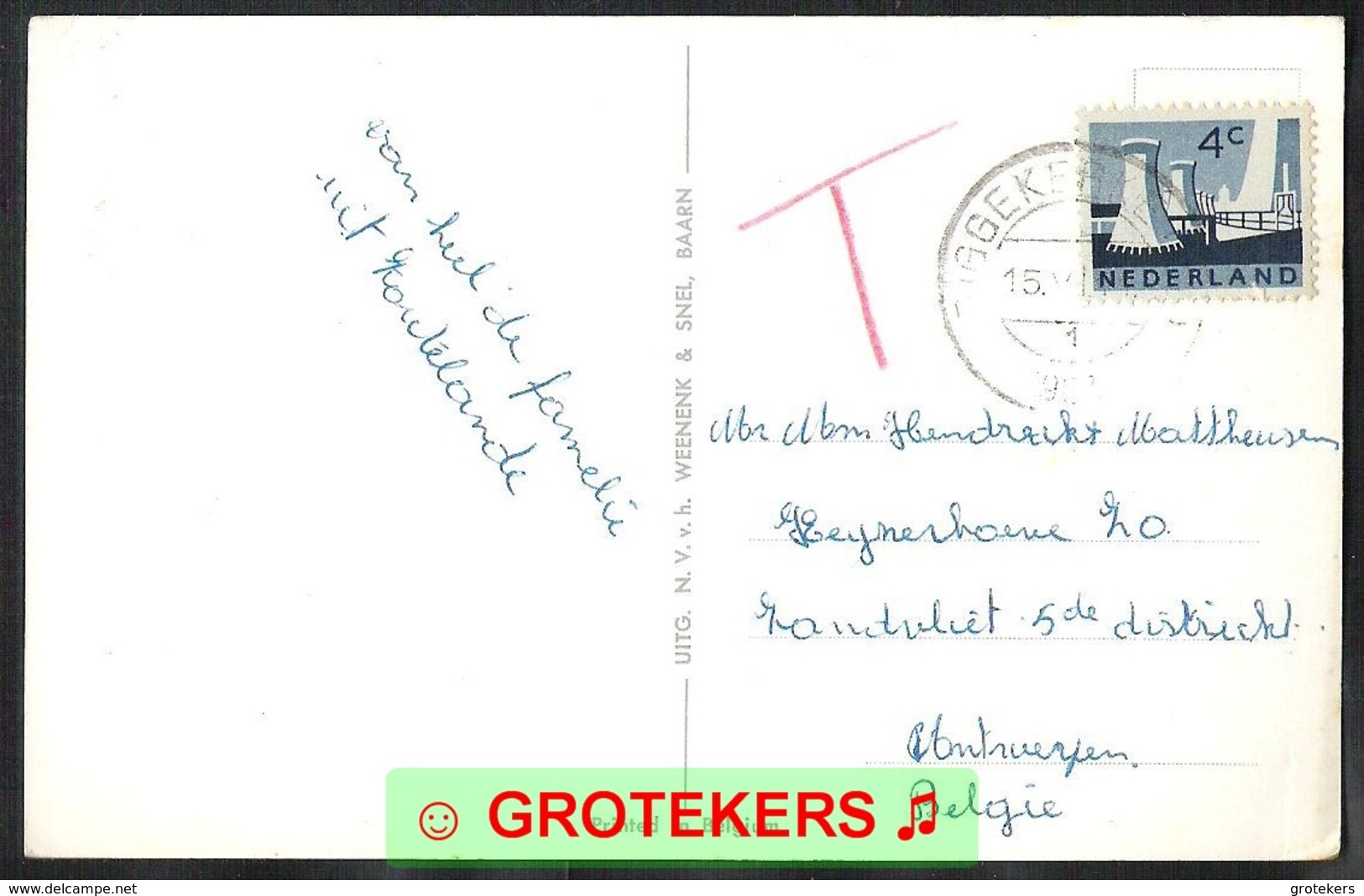 BIGGEKERKE Groeten Uit Strand 1963 - Other & Unclassified