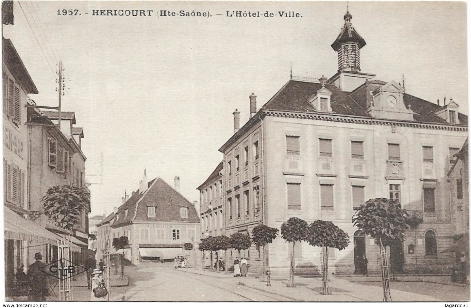 70 Hericourt - .l'hotel De Ville - Altri & Non Classificati