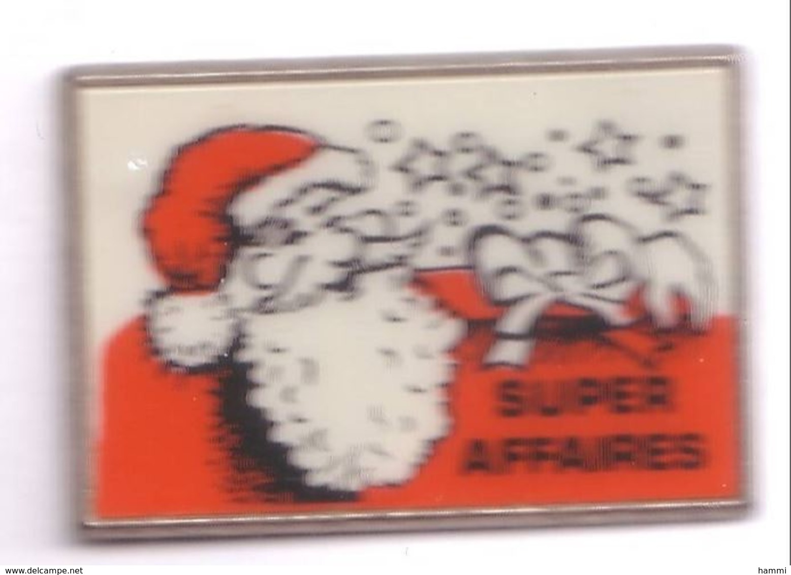 R258 Pin's PÈRE NOEL SUPER AFFAIRES Achat Immédiat - Navidad