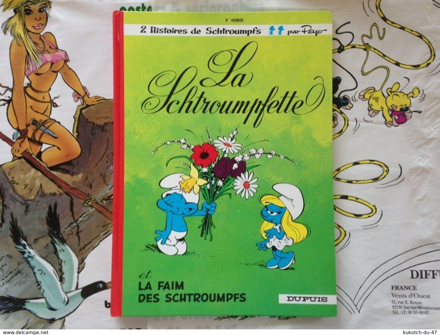 BD Les Schtroumphs - La Schtroumpfette - Peyo - (1992) - Schtroumpfs, Les - Los Pitufos