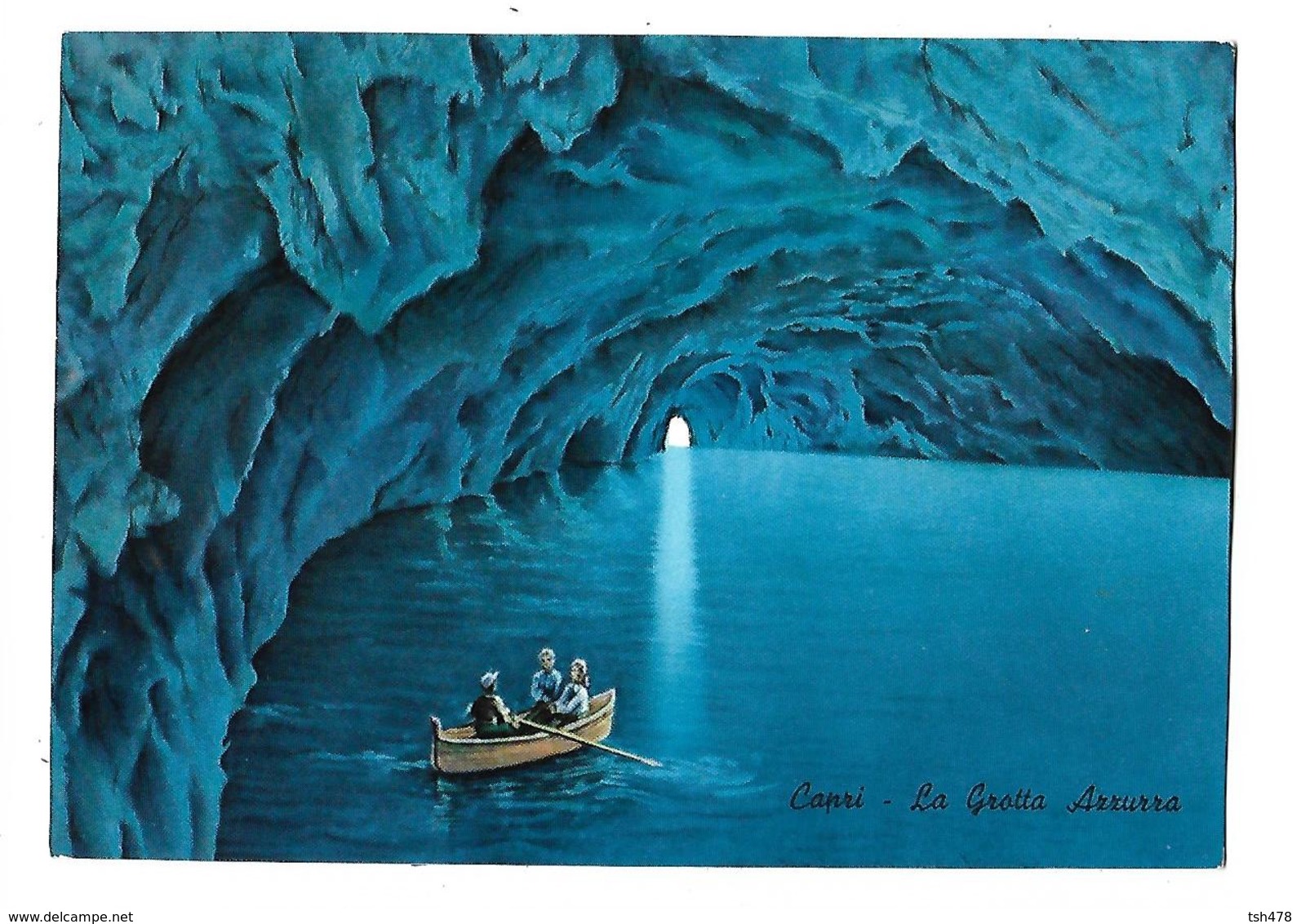 ITALIE----CAPRI---la Grotte Azurée--voir 2 Scans - Carpi