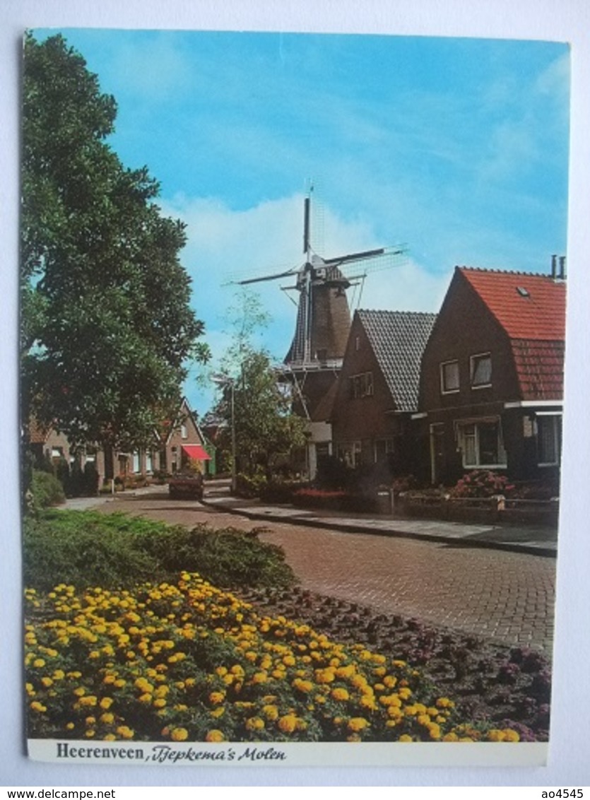 N45 Ansichtkaart Heerenveen - Tjepkema's Molen - Heerenveen