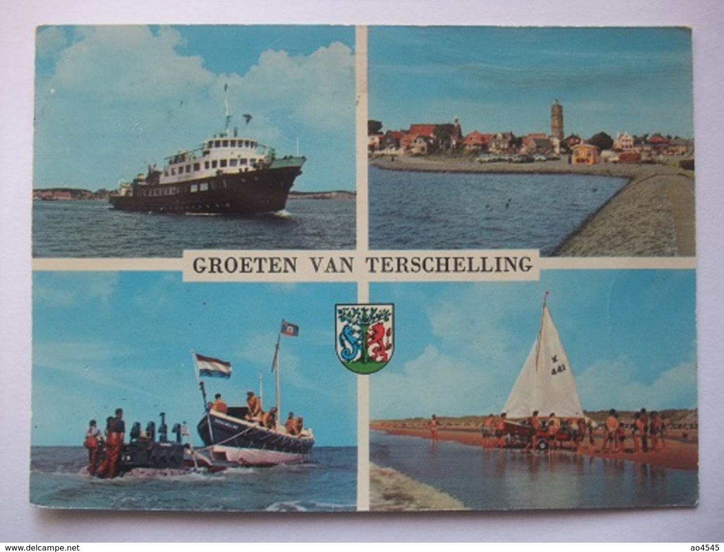 N46 Ansichtkaart Groeten Van Terschelling - 1971 - Terschelling
