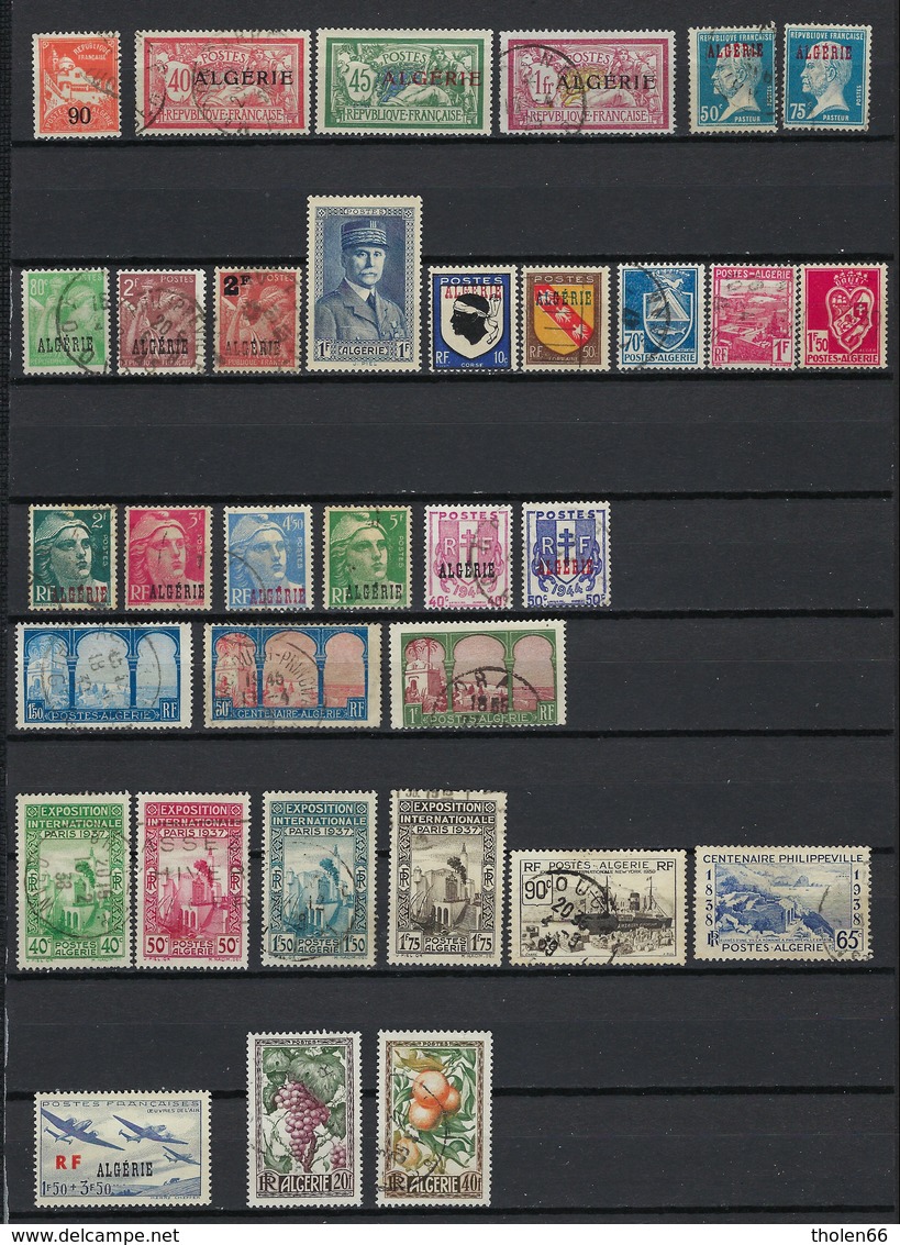 Algerie - Algeria  1927 - 1950 (kavel 93) - Collections, Lots & Series
