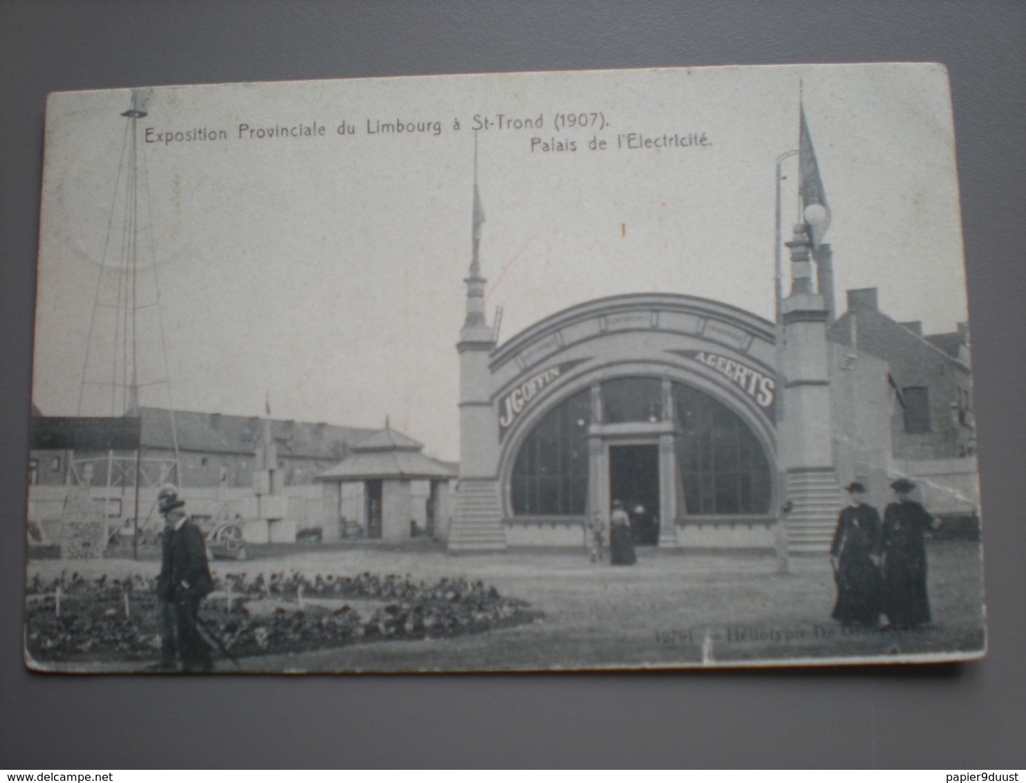 ST-TROND - EXPOSITION PROVINCIALE 1907 - PALAIS DE L'ELECTRICITE - GOFFIN-gEERTS - DE GRAEVE 12791 - Tessenderlo