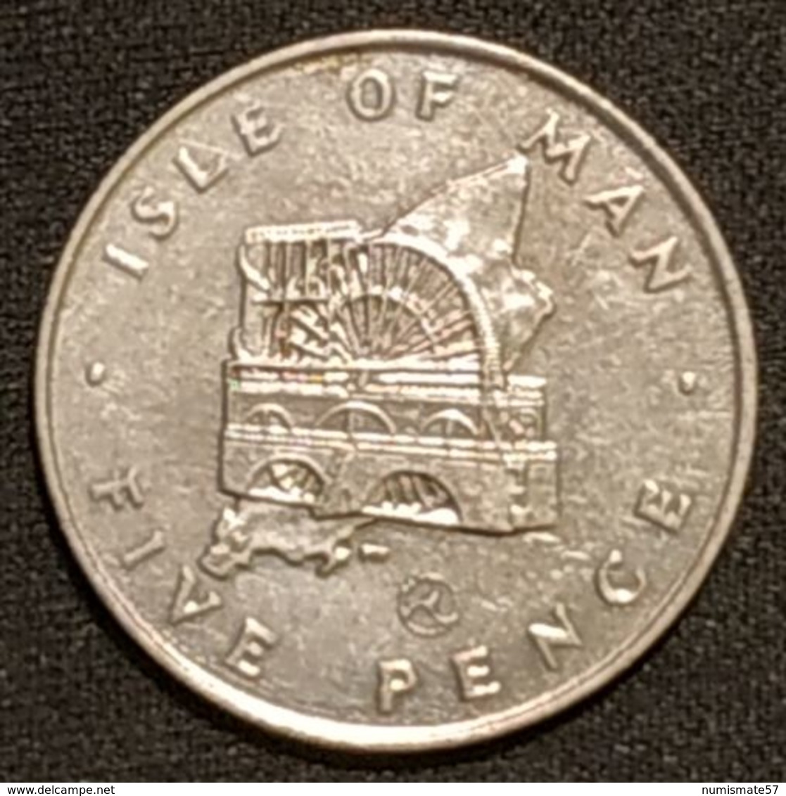 ILE DE MAN - ISLE OF MAN - 5 PENCE 1979 - Elizabeth II ( 2ème Effigie ) - KM 35 - Île De  Man