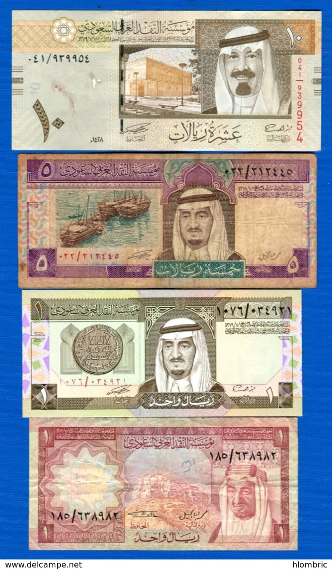 Arabie  Saoudite  4  Billets - Arabie Saoudite