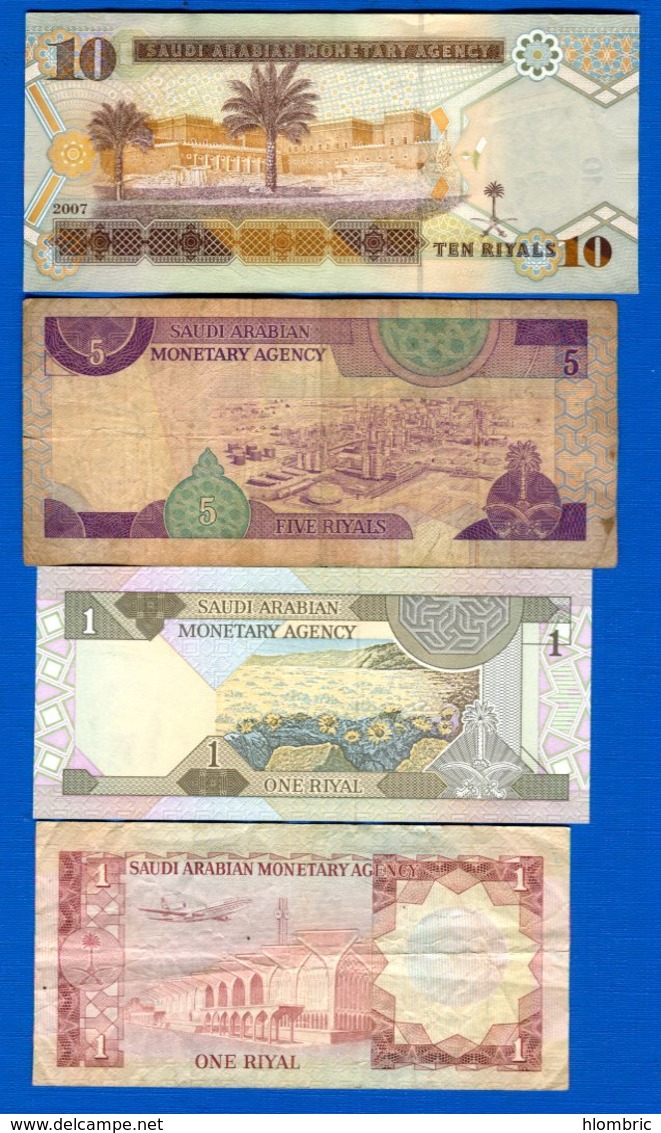 Arabie  Saoudite  4  Billets - Arabie Saoudite