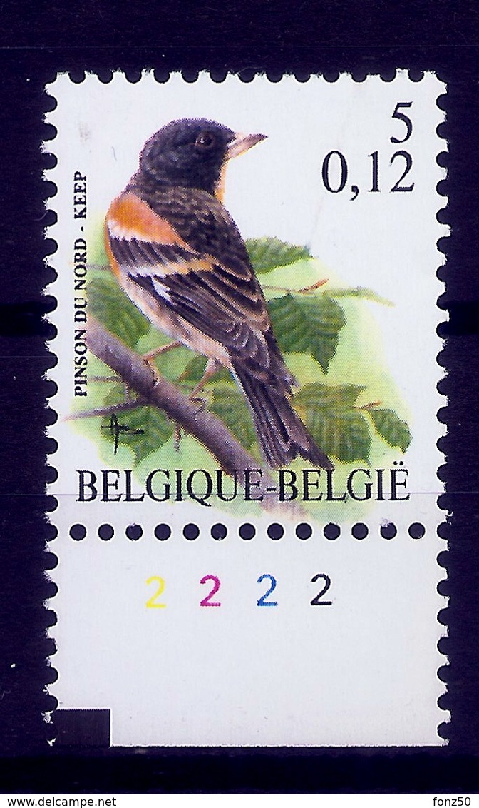 BELGIE * Buzin * Nr 2921 P8  Plaatnr 2 * Postfris Xx - Altri & Non Classificati