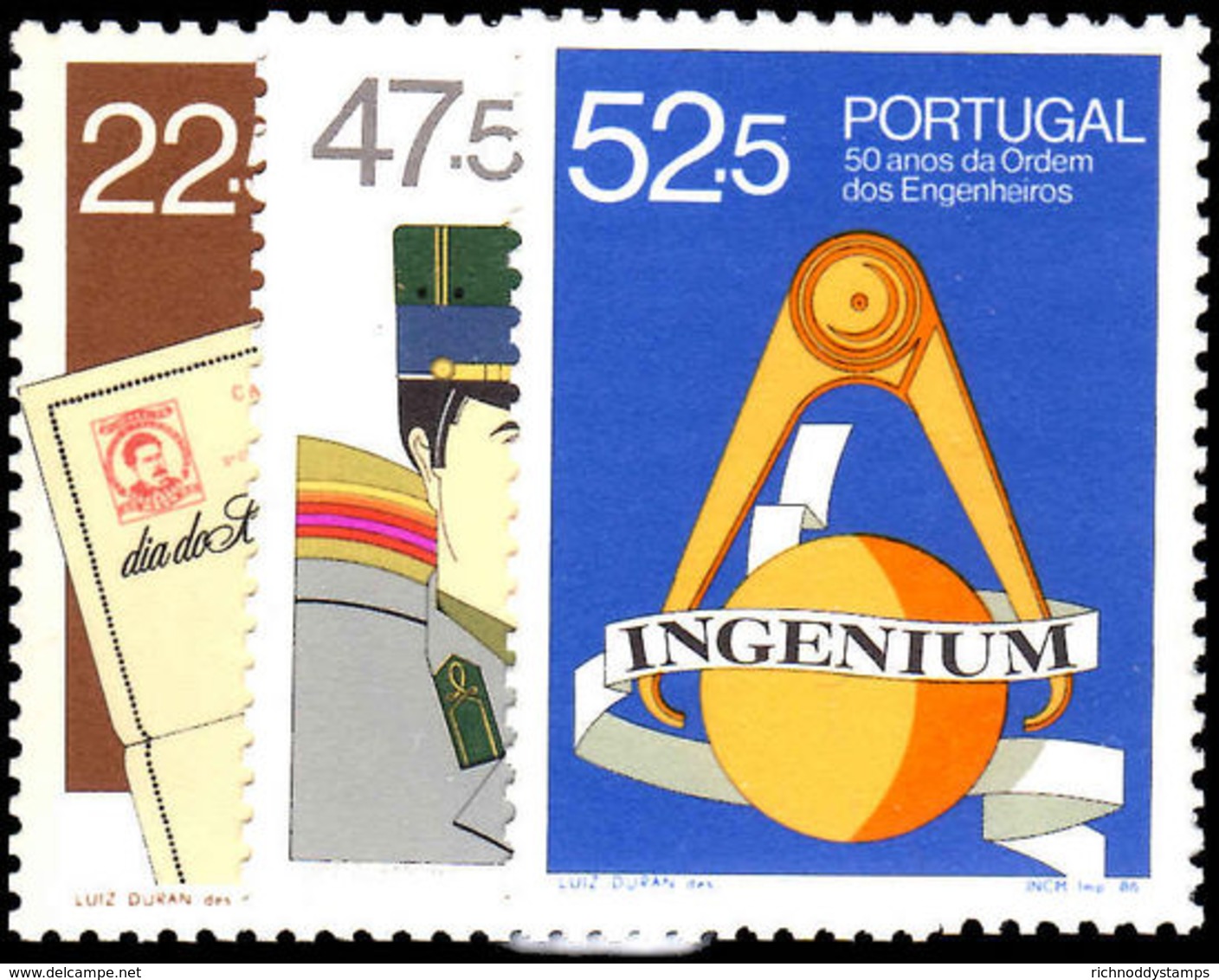 Portugal 1986 Anniversaries Unmounted Mint. - Unused Stamps