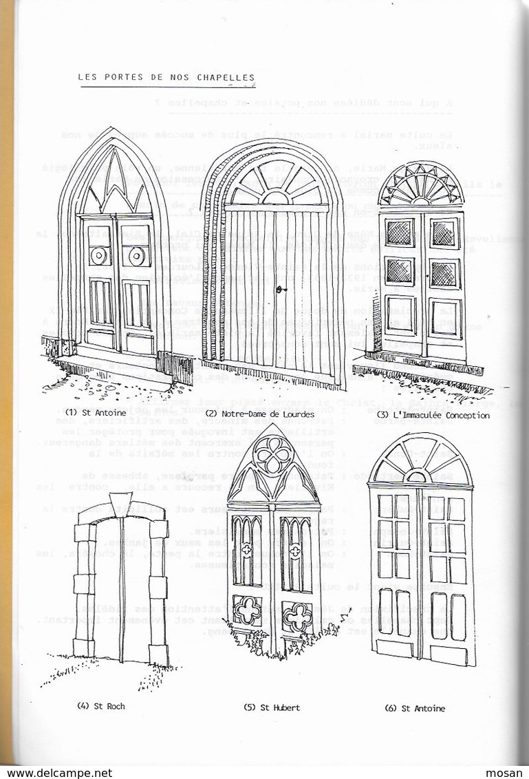 Potales Et Chapelles. Le Roux. Calvaire. Paroisse Sainte-Gertrude Du Roux - Belgien