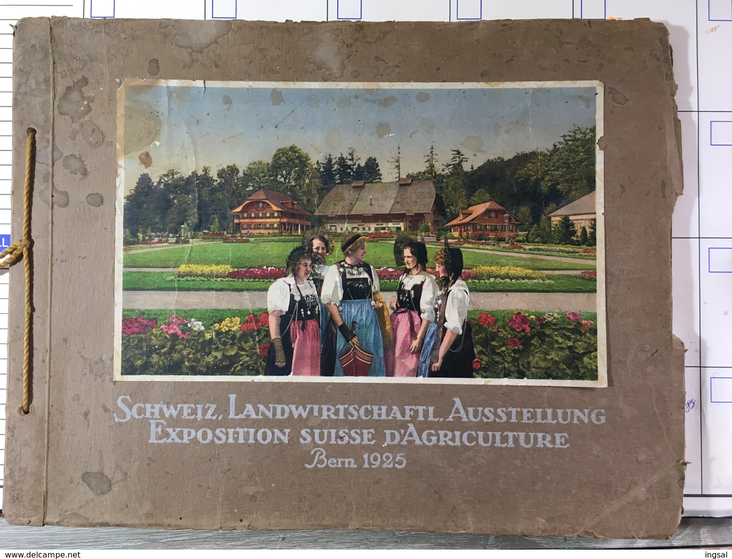 Schweiz, Landwirtschaftl, Ausstellung-Exposition Suisse D’Agriculture. Bern 1925 - Kataloge