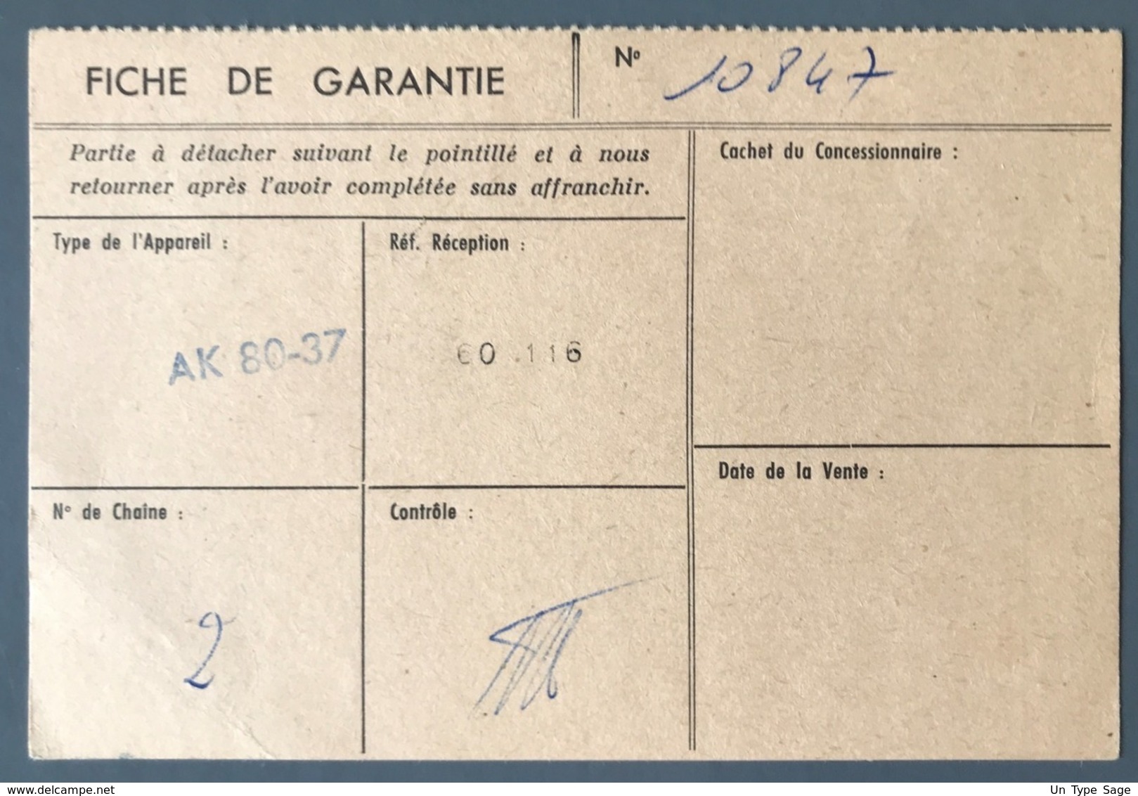 France Entier Lettre Muller N°1011B-CP1 - Repiqué PIED-SELLE - (C1205) - Cartes Postales Types Et TSC (avant 1995)