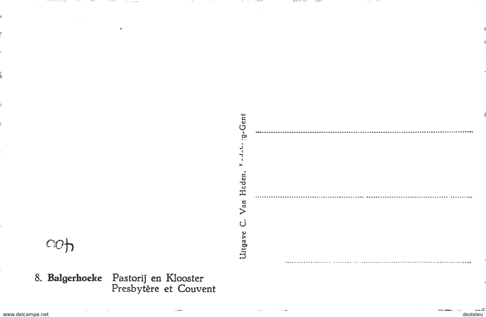 8 Pastorij En Klooster -  Balgerhoeke - Maldegem