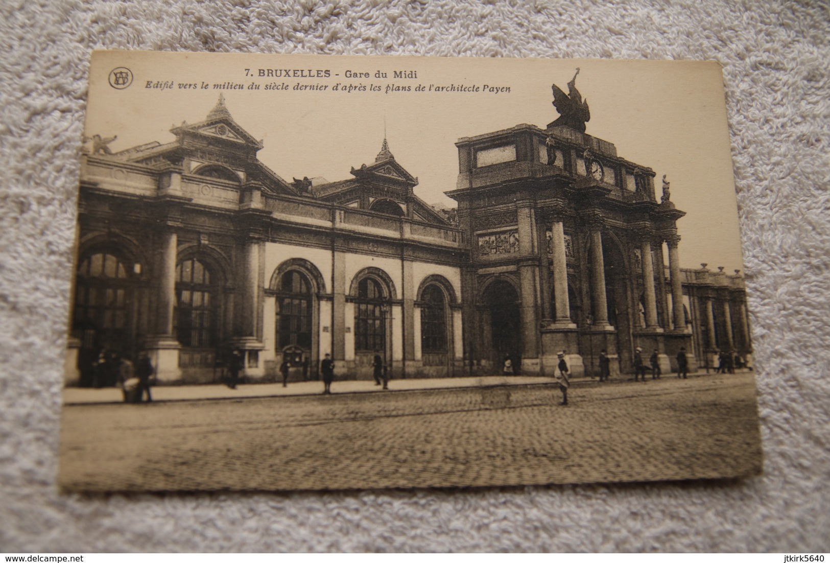 Bruxelles "Gare Du Midi" - Chemins De Fer, Gares