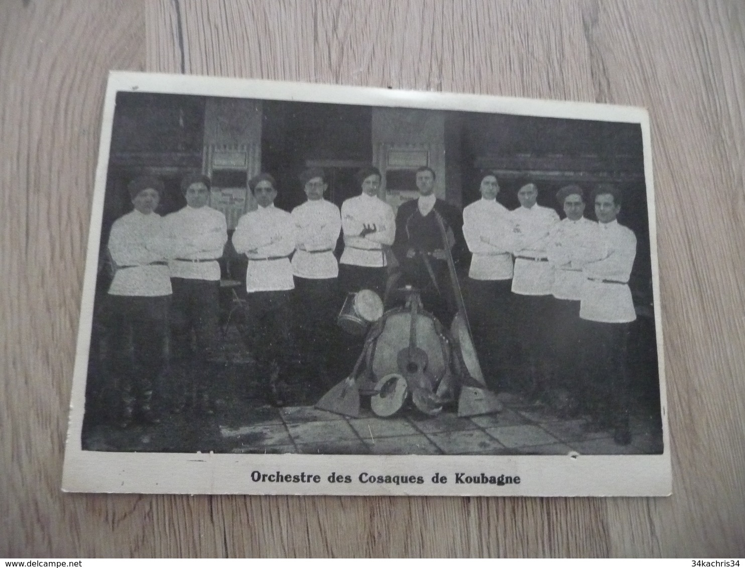 Photo Imprimée Orchestre Des Cosaques De Koubagne 14.5 X 10.3 - Célébrités