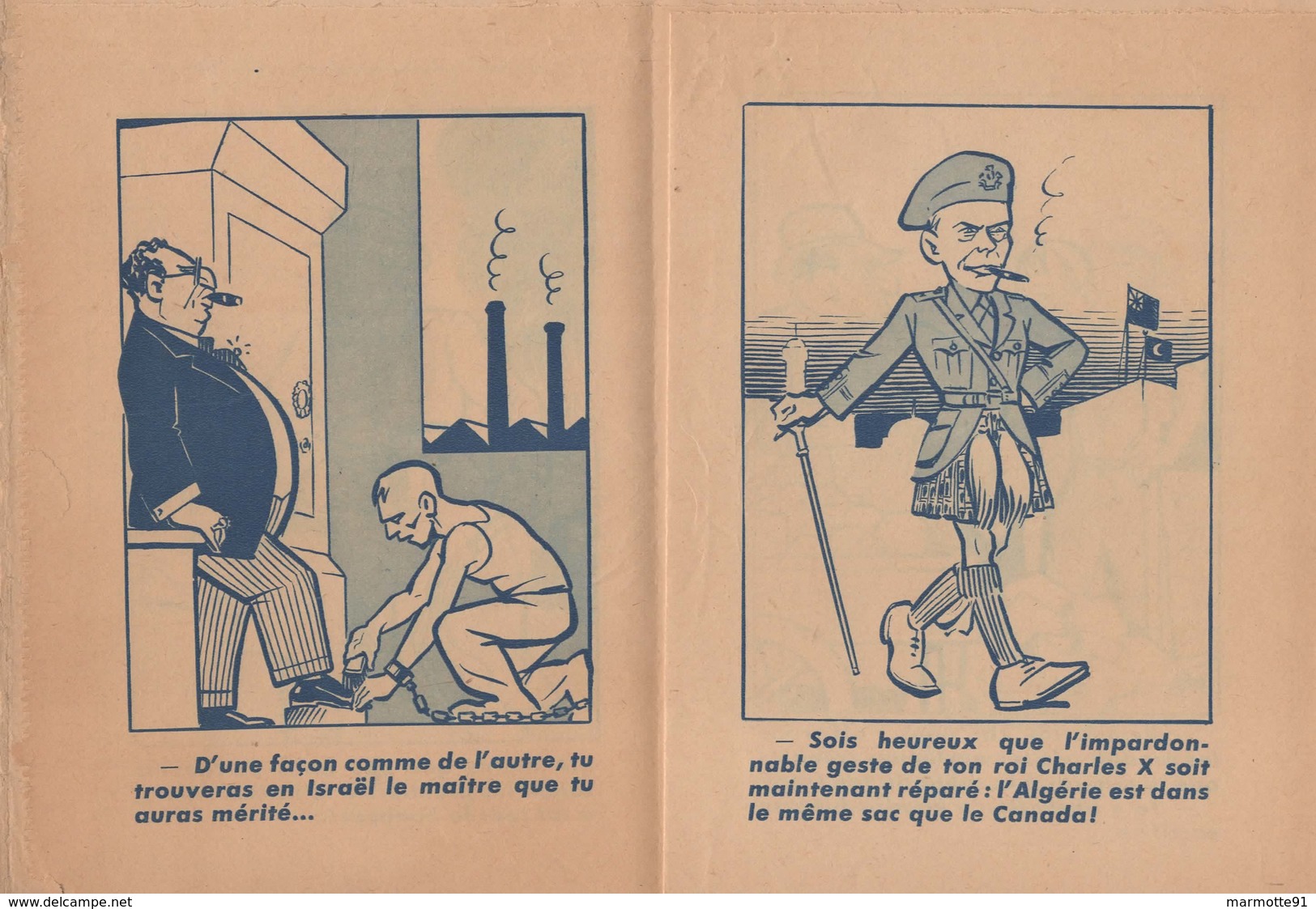 PRESSE PROPAGANDE GUERRE 1939 1945 SABOTEZ LA MAISON ANTI DE GAULLE  ANTI ALLIES   PRO VICHY - 1939-45