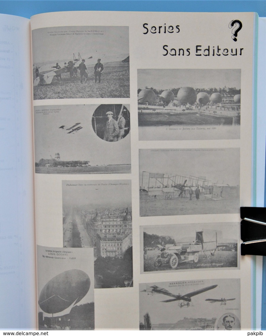 CATALOGUE des CARTES POSTALES éditées en FRANCE sur le thème AVIATION avant 1914 en 2 TOMES