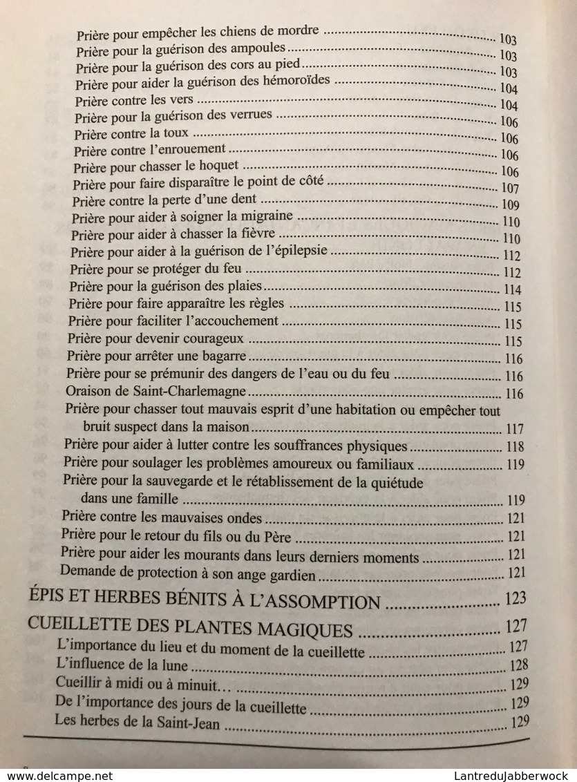 DE WARSAGE Sorcellerie et cultes populaires en Wallonie Coutumes magie et prières Régionalisme Folklore Saints rebouteux