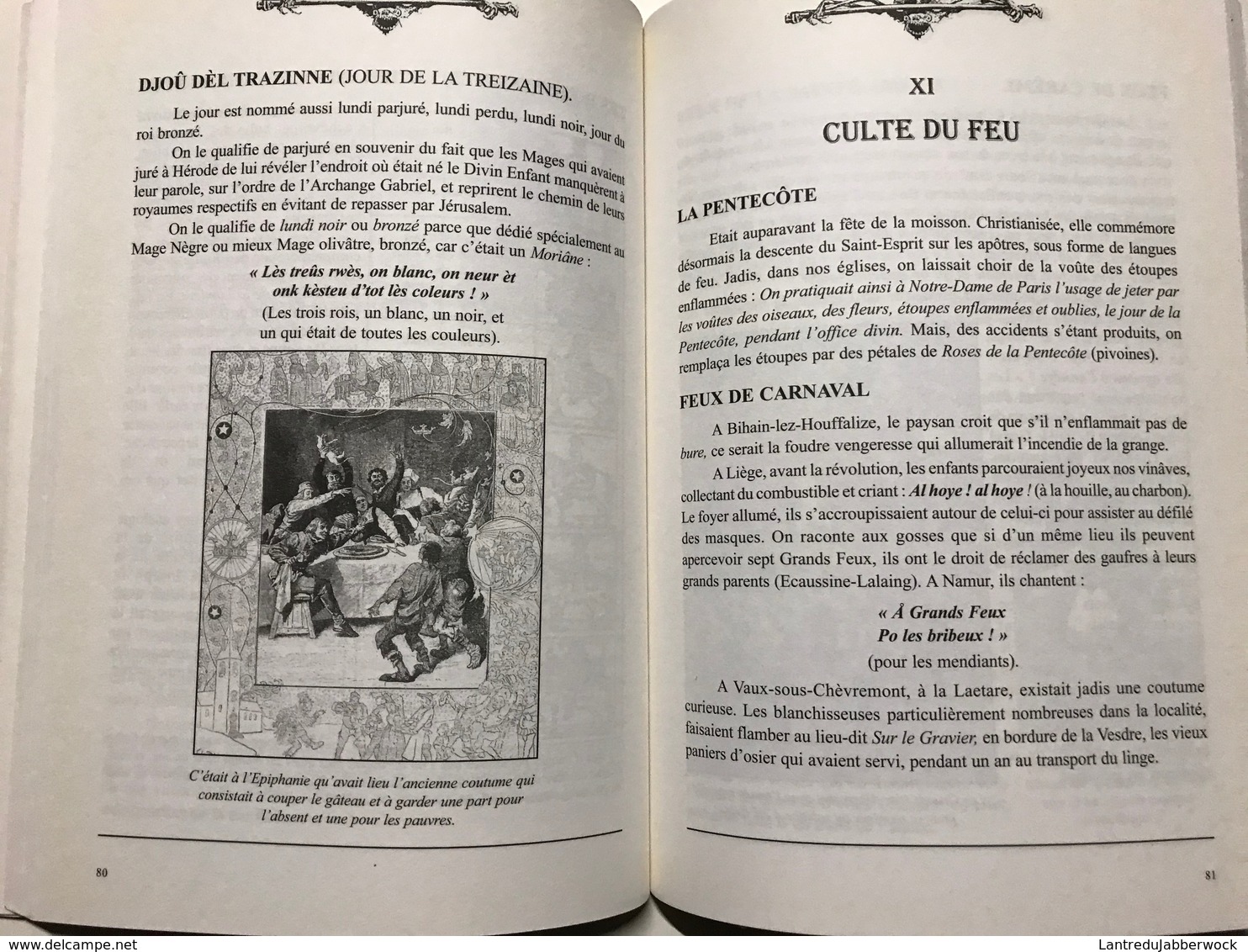 DE WARSAGE Sorcellerie et cultes populaires en Wallonie Coutumes magie et prières Régionalisme Folklore Saints rebouteux