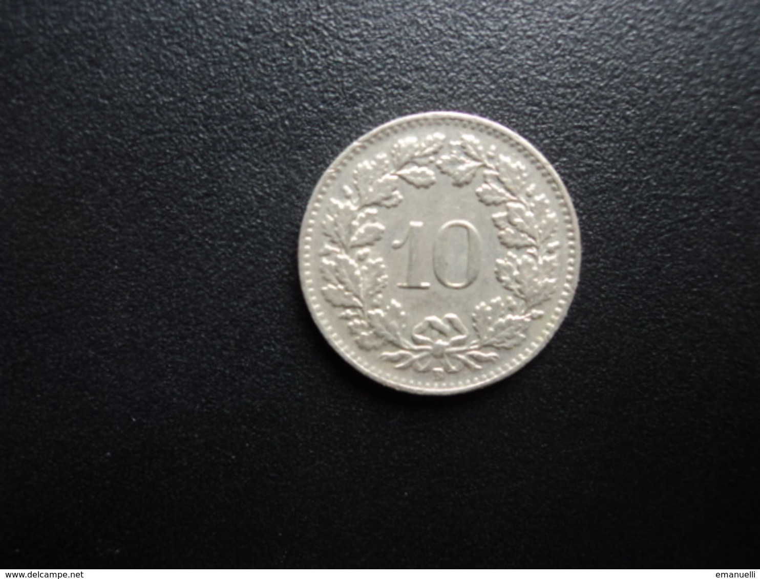 SUISSE : 10 RAPPEN   1955 B     KM 27      SUP - 10 Centimes / Rappen