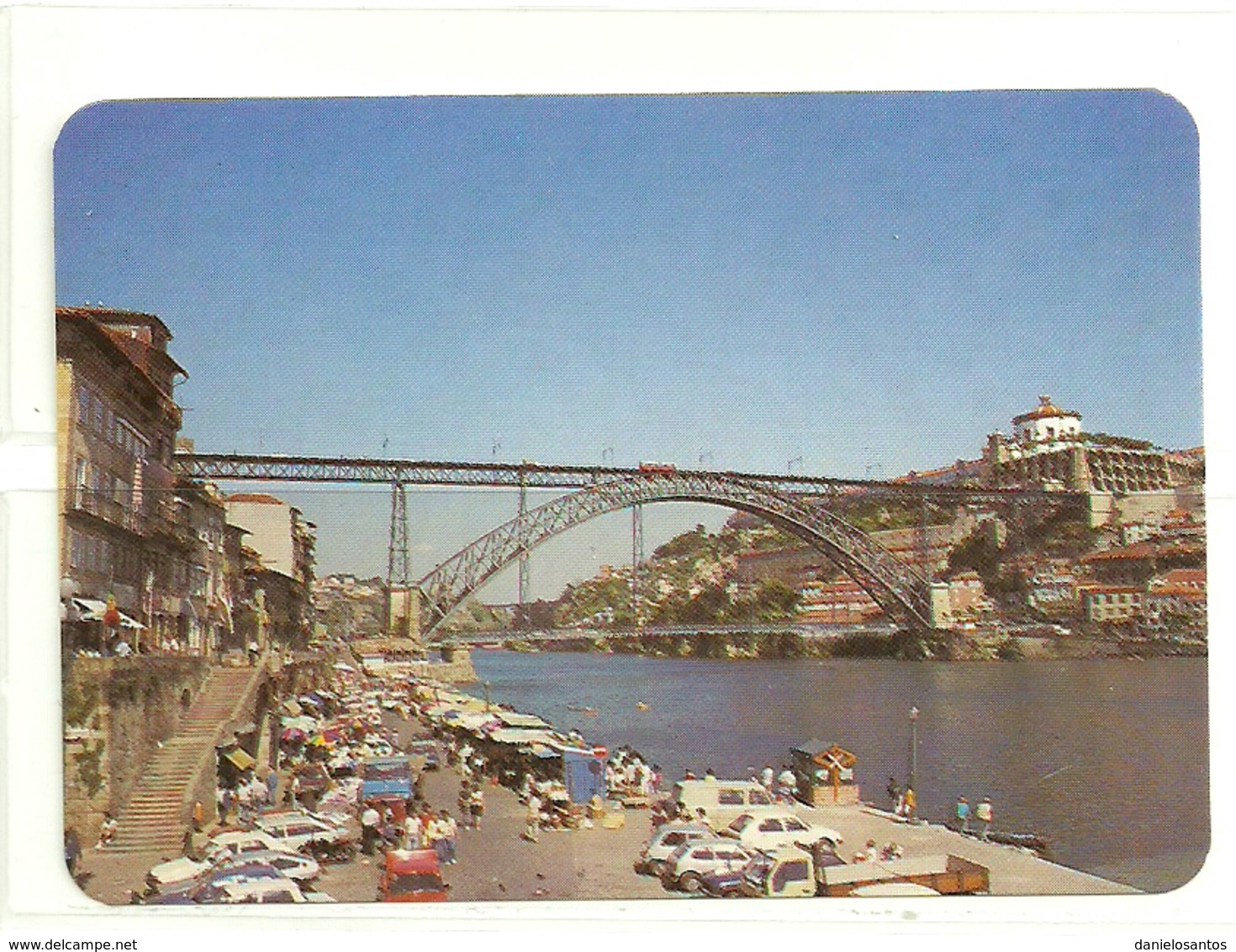 1991 Pocket Calendar Calandrier Calendario Portugal Lugares Cidades Porto Oporto Ponte Bridge - Grand Format : 1981-90