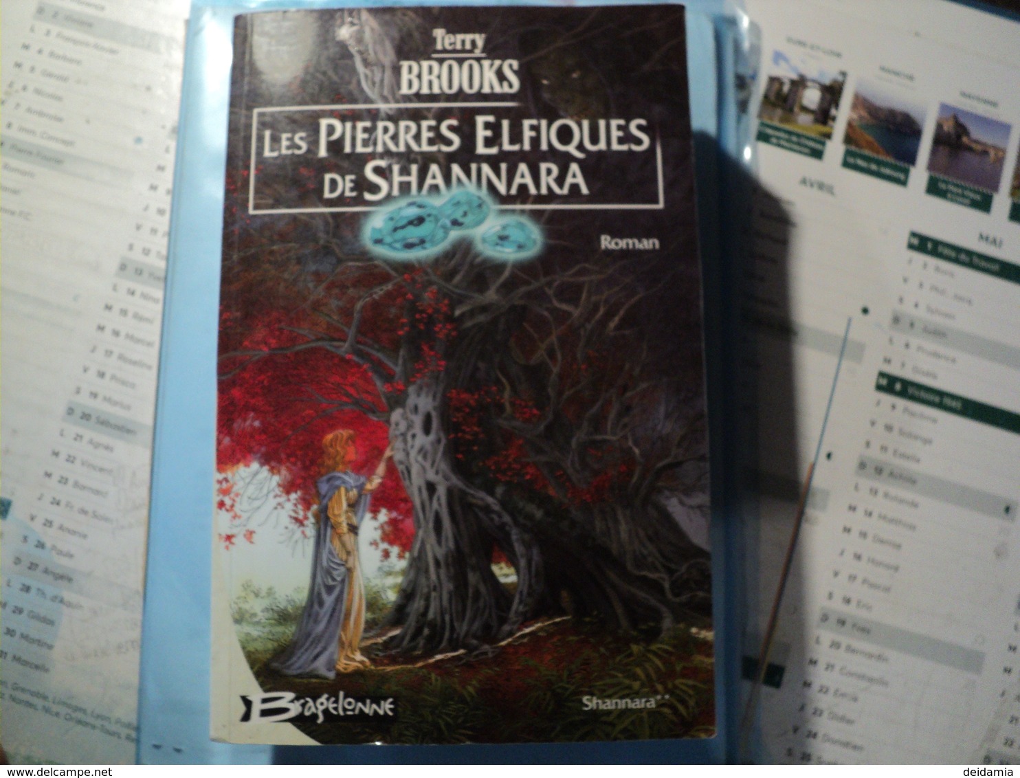 SHANNARA TOME 2. LES PIERRES ELFIQUES DE SHANNARA PAR TERRY BROOKS. 2003 BRAGELONNE. COUVERTURE ILLUSTREE PAR PHILIPPE - Bragelonne