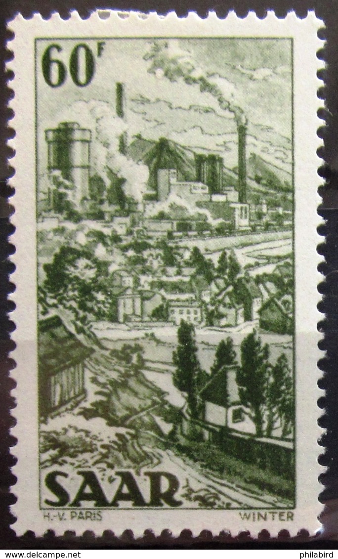 SARRE                       N° 290                      NEUF* - Unused Stamps