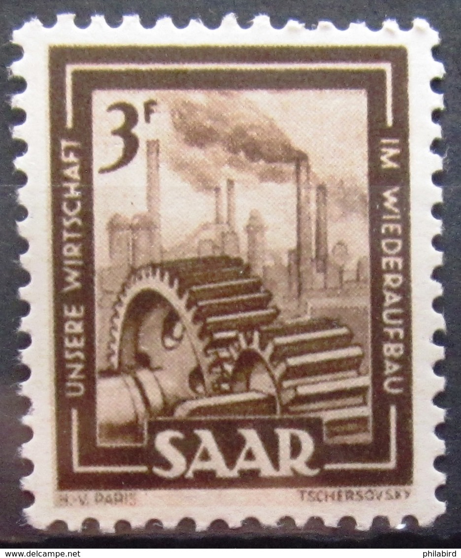 SARRE                       N° 284                      NEUF** - Unused Stamps