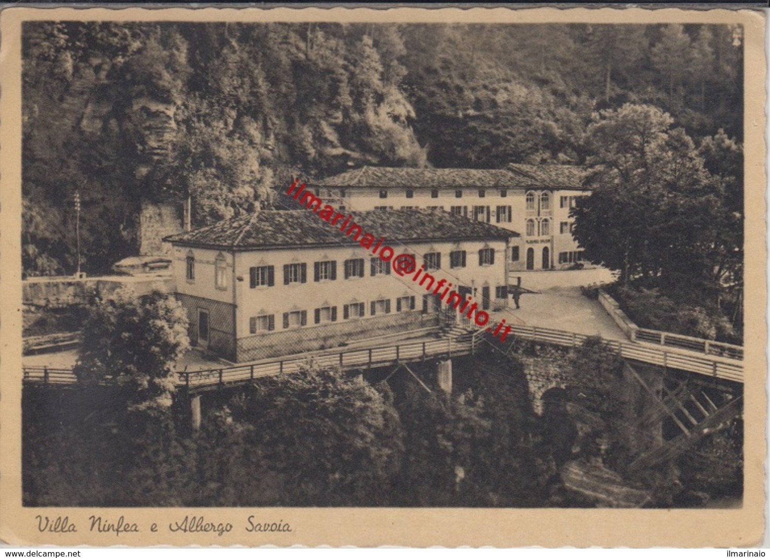 ** TERME DI COMANO.- ALBERGO SAVOIA.-** - Trento