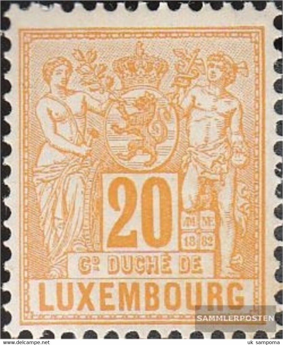 Luxembourg 51D With Hinge 1882 Alegorie - 1882 Allégorie