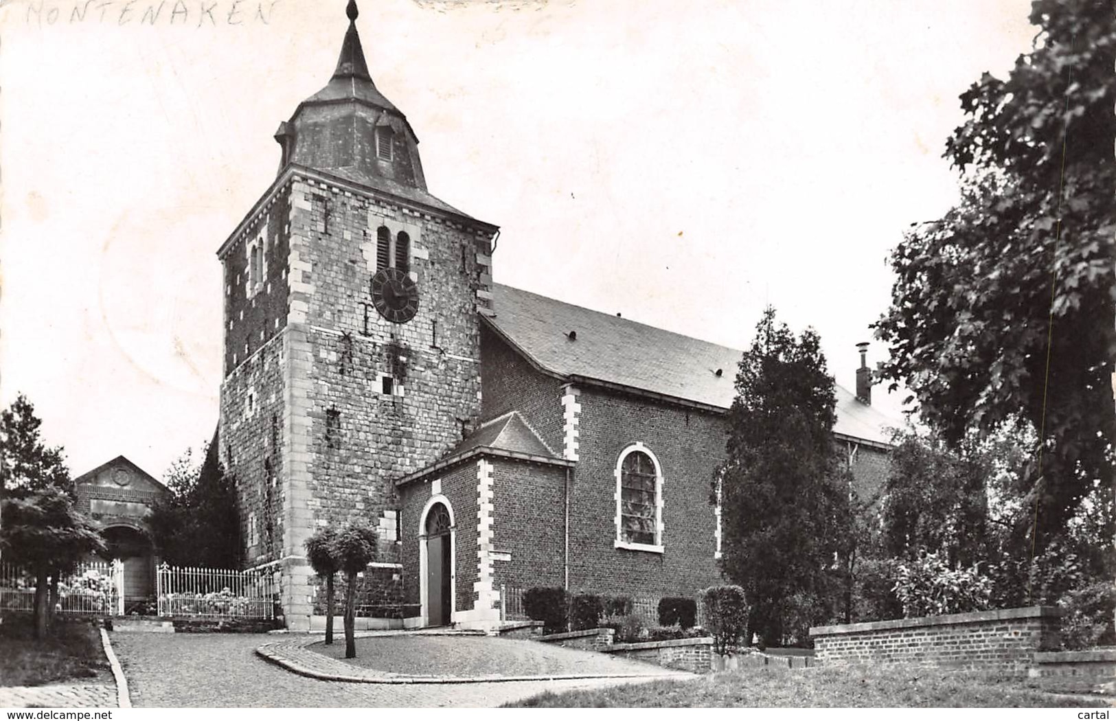 MONTENAKEN - Kerk.  Toren V. 12e - 13e Eeuw - Gingelom