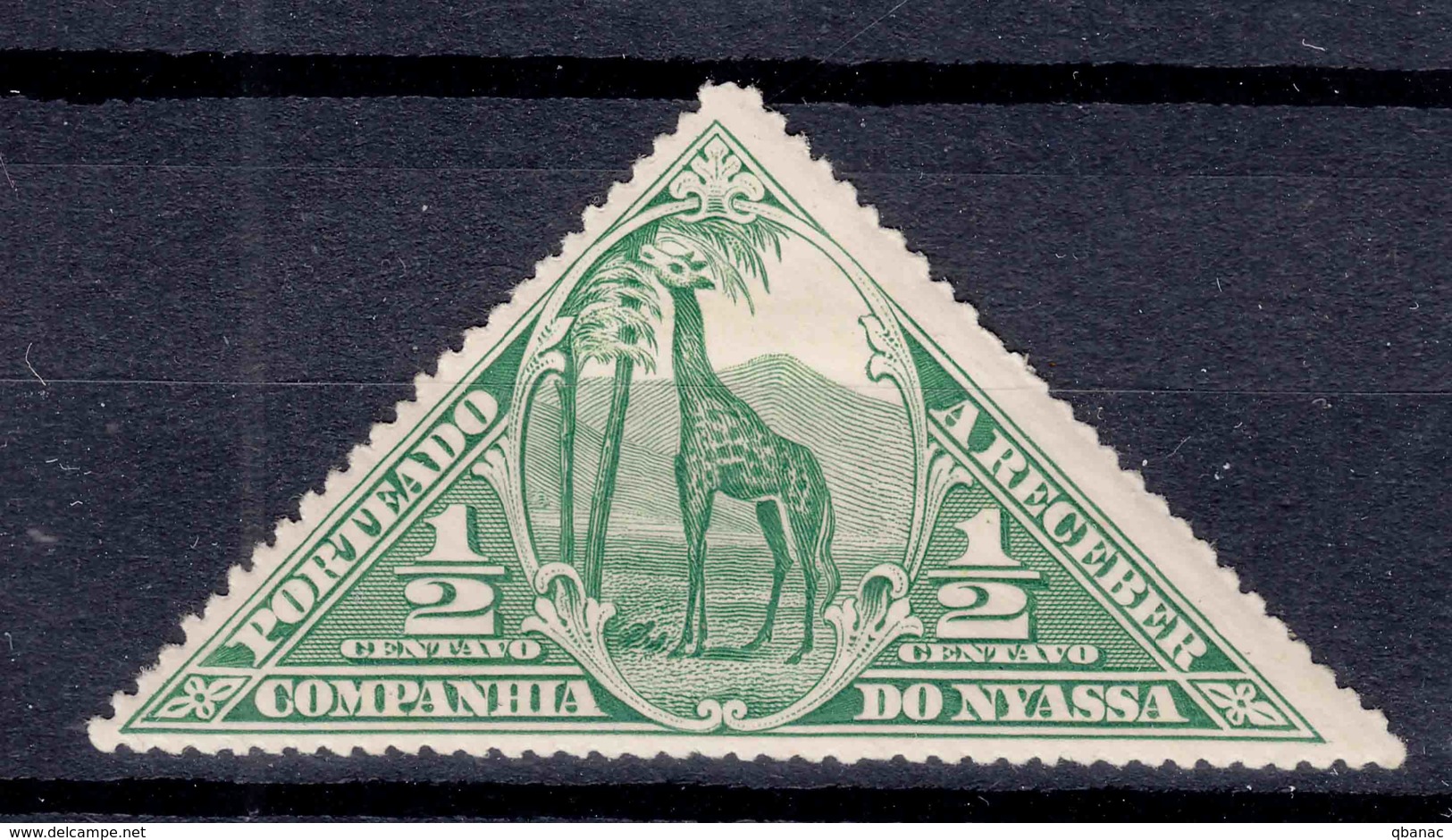 Portugal Nyassa 1924 Porto Mi#1 Mint Hinged - Nyassaland