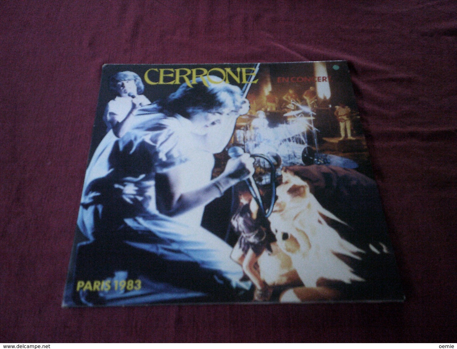 CERRONE  ° EN CONCERT PARIS  1983   DOUBLE VINYLE - Dance, Techno En House