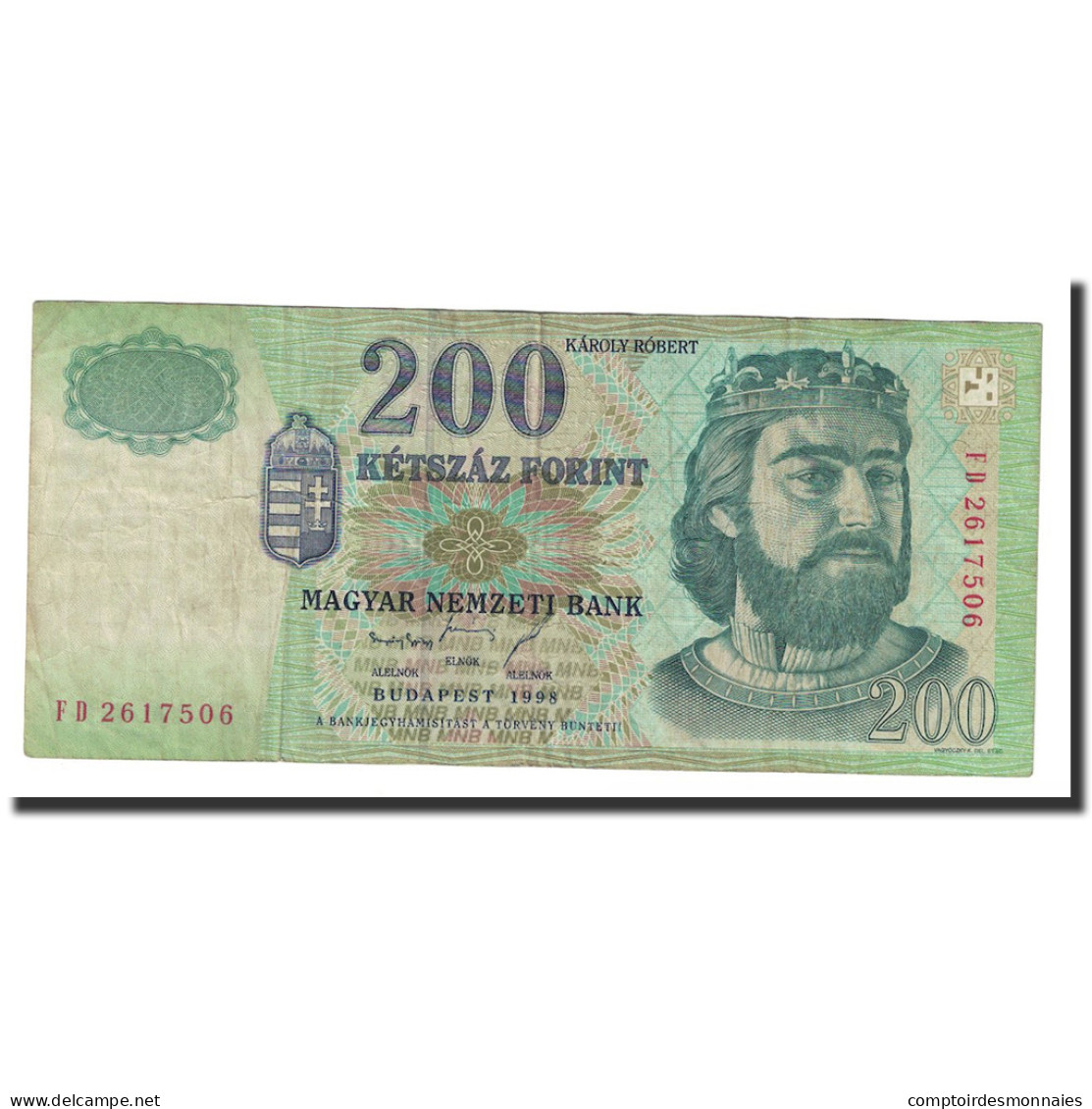 Billet, Hongrie, 200 Forint, 1998, KM:178a, SUP - Hongrie
