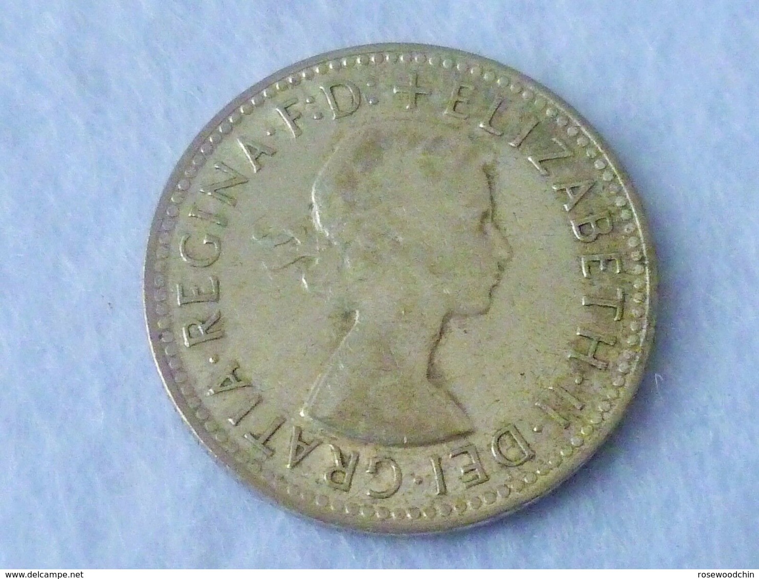 RARE !  1961 AUSTRALIA Shilling Elizabeth II Coin (WC # -25 ) - Sonstige & Ohne Zuordnung