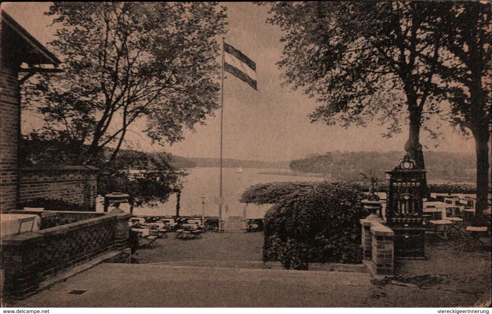 ! 1919 Alte Ansichtskarte  Nedlitz B. Potsdam, Restaurant Schweizerhaus, Automat - Potsdam