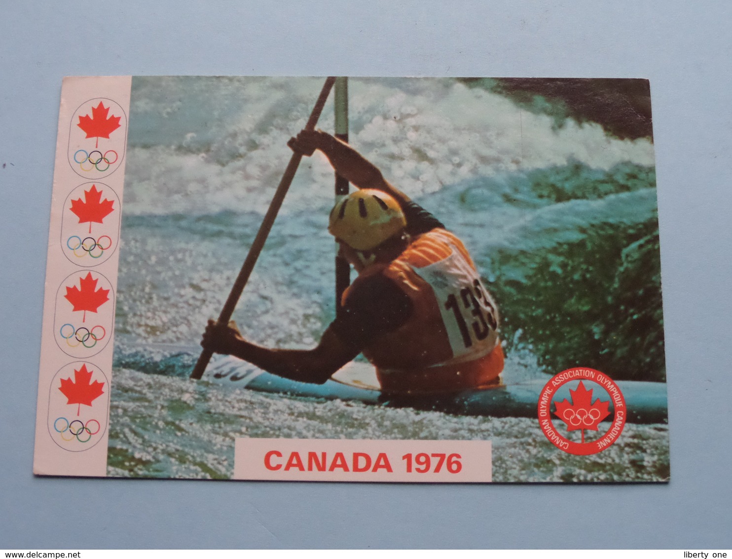 1976 > KAYAK / KAYAC > CANADA ( Benjamin ) Anno 1976 Trois Rivieres ( See / Voir > Photo ) ! - Olympische Spelen