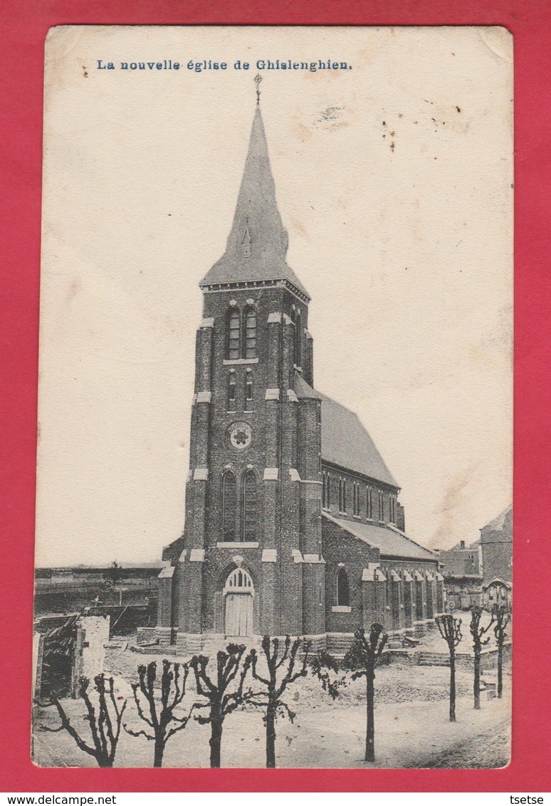 Ghislenghien - La Nouvelle église - 1907 ( Voir Verso ) - Ath