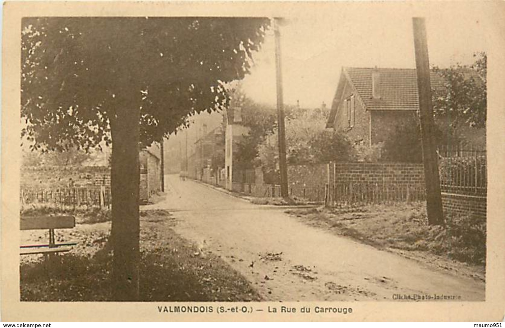 95 VALMONDOIS - LA RUE DU CARROUGE - DEBARRAS SUR LE  STOCK A SAISIR - Valmondois