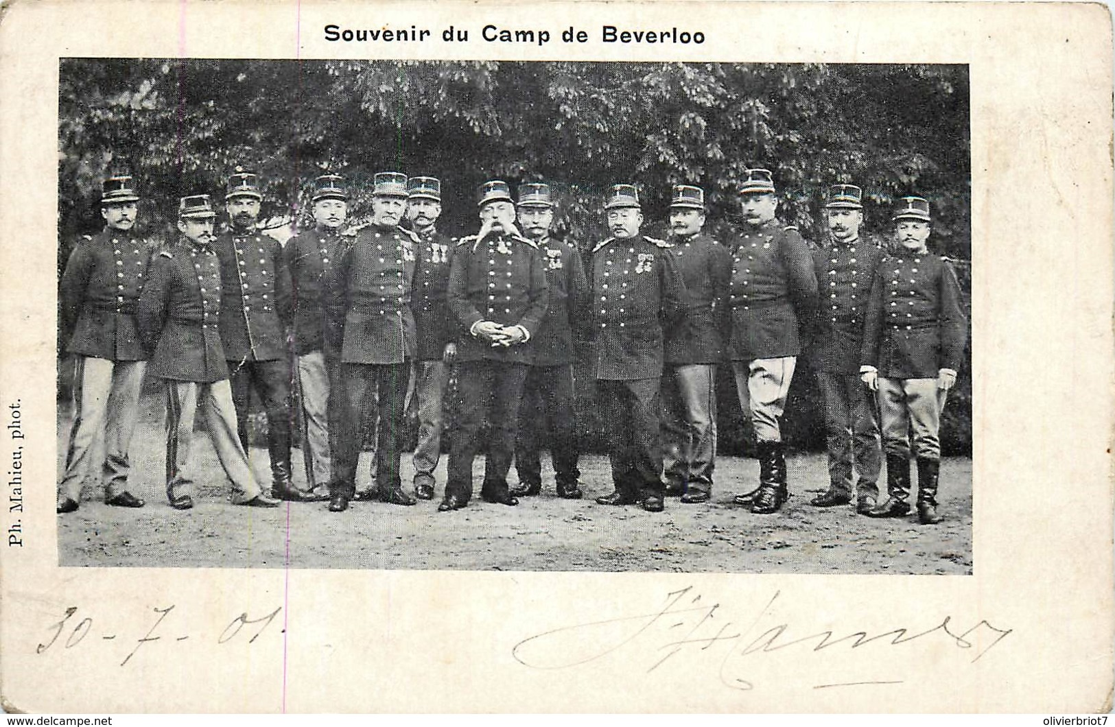 Léopoldsburg - Souvenir Du Camp De Beverloo - Les Officiers - Leopoldsburg (Beverloo Camp)