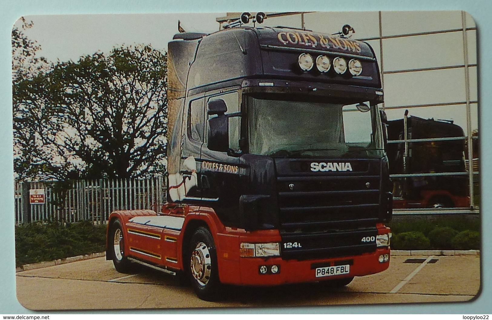 United Kingdom - BT - Chip - PRO261 - Super Trucks No 1 - Coles & Sons - 1000ex - Mint - BT Promociónales